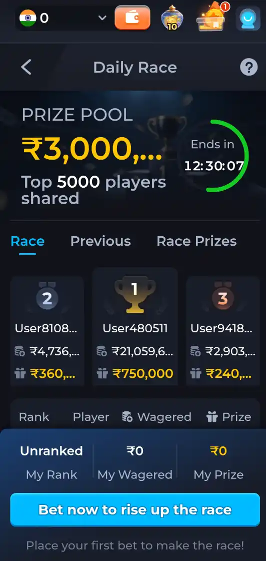 LUCKX Game bonus rewards and cricket promotions